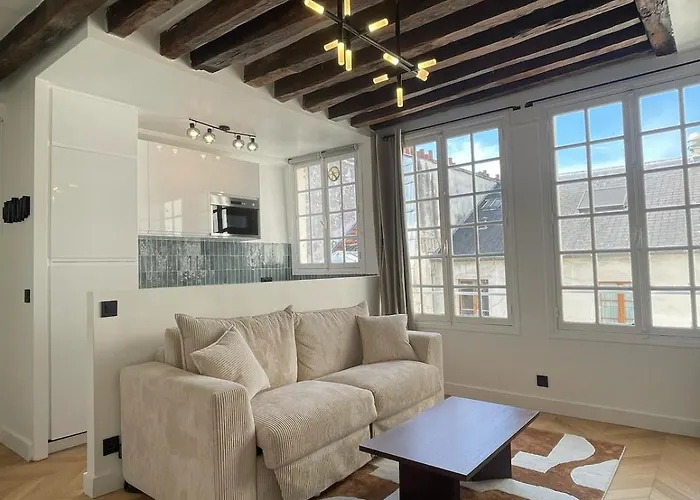 Renovated Studio Centre Paris-24M